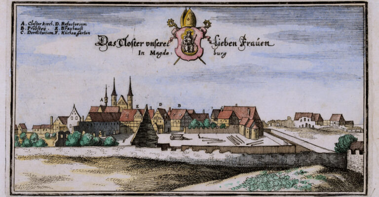 Stadtansichten: Magdeburg inmitten von Trümmern