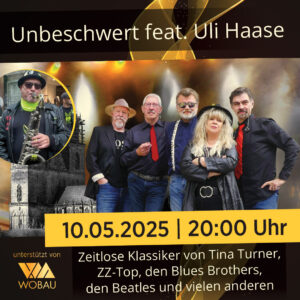 Unbeschwert feat. Uli Haase am 10.05. | 20 Uhr